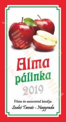 Pálinka címke - Alma
